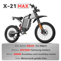 EKX X21 Max | 3000W Electric Off-Road Motorcycle — 85KMH Top Speed