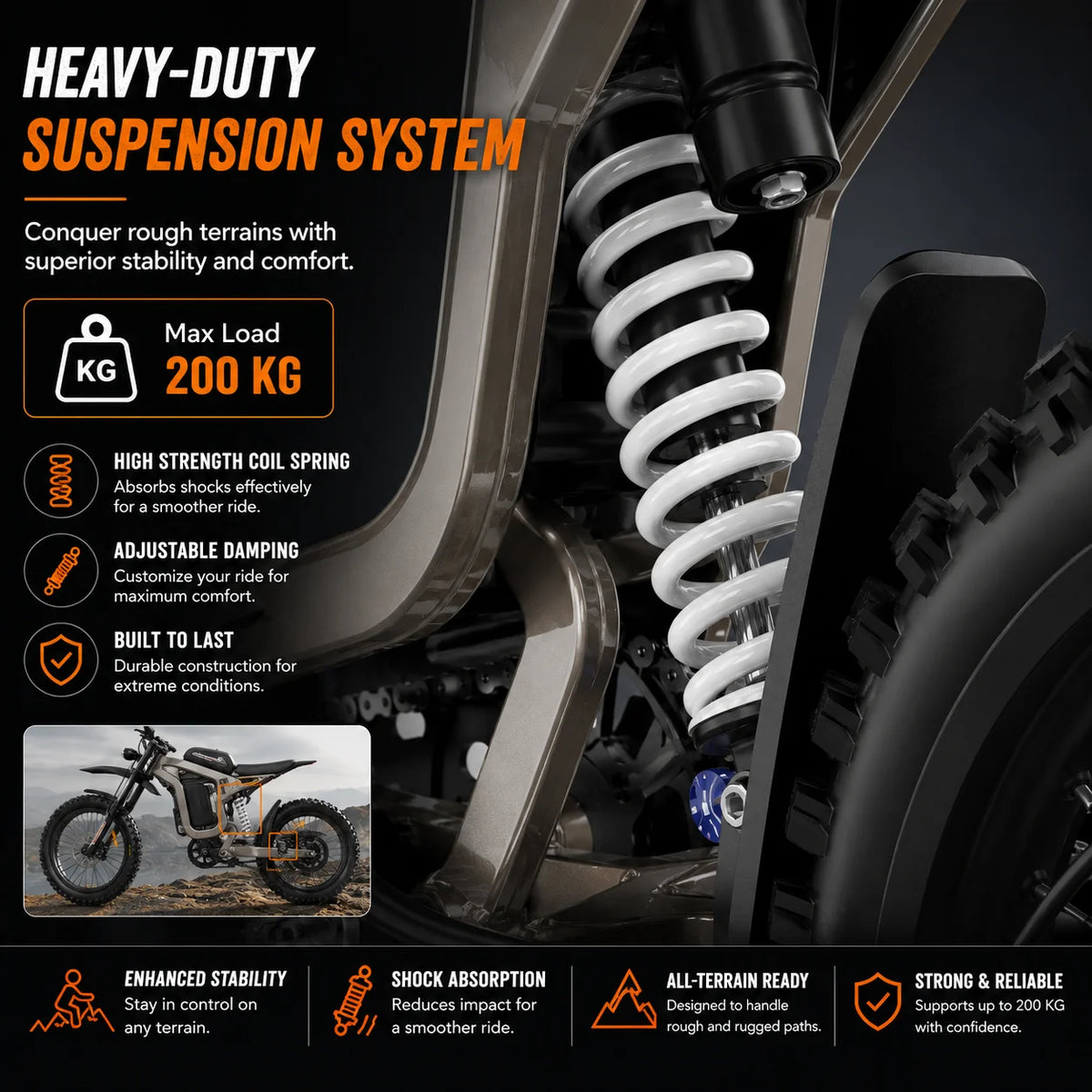 Venom 9000W | 72V Electric Off-Road Dirt Bike — 96KMH Top Speed