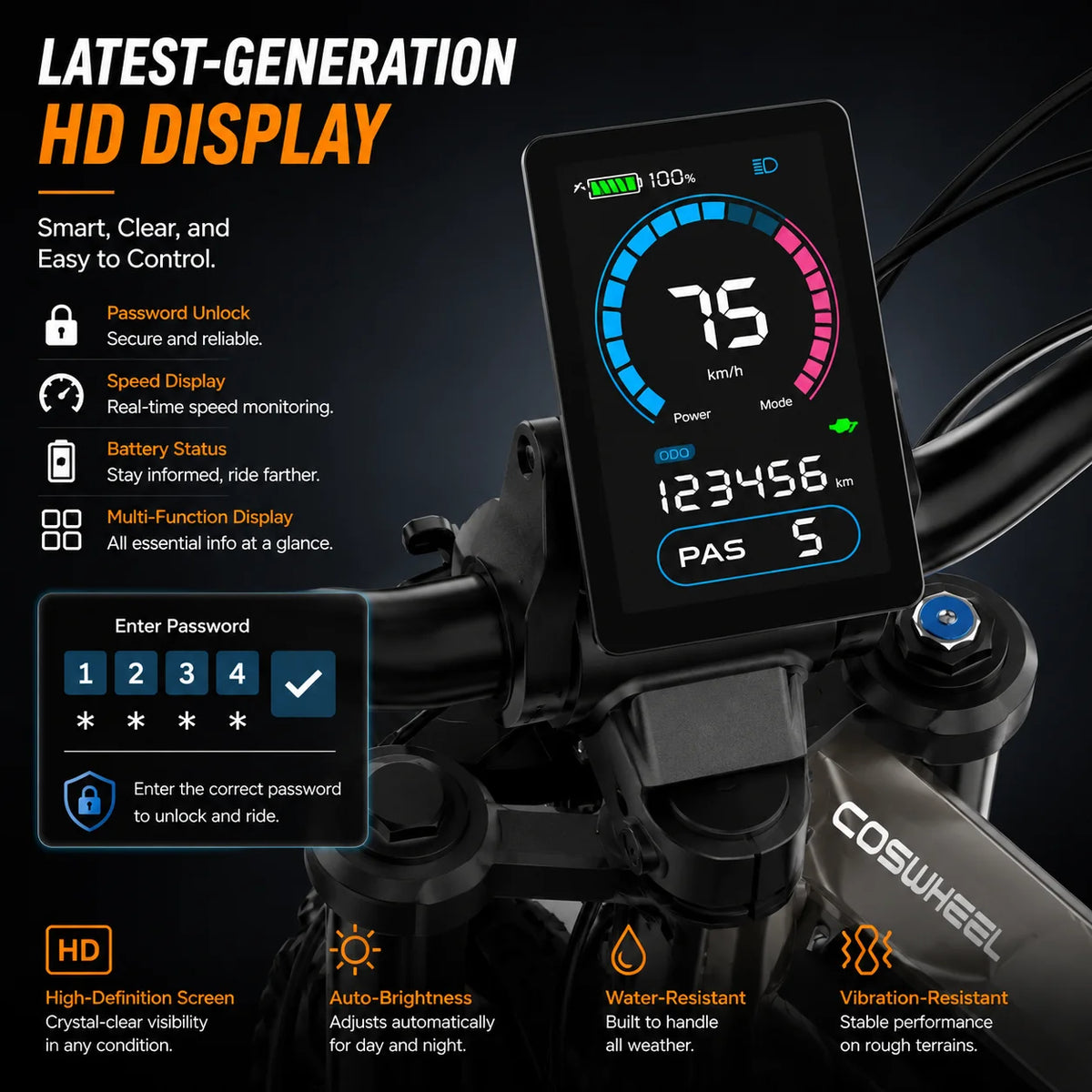 Venom 9000W | 72V Electric Off-Road Dirt Bike — 96KMH Top Speed