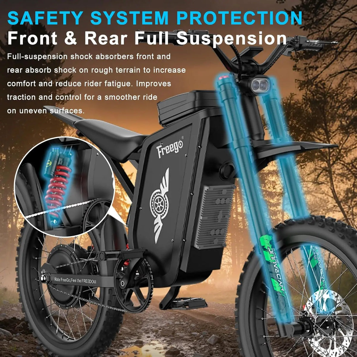 Storm X3 | 8000W Electric Dirt Bike — 56MPH Adult Off-Road Beast