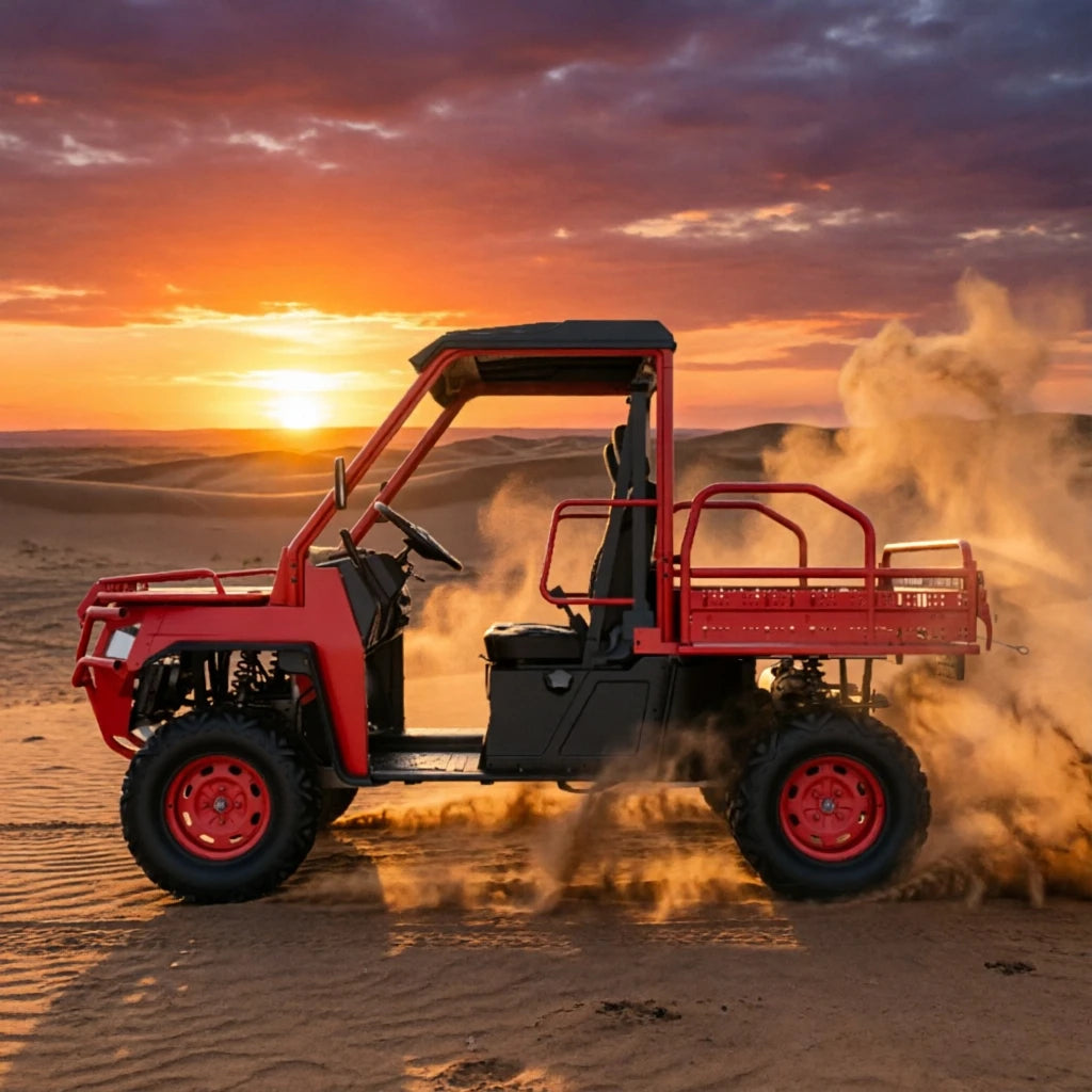 Morbius & Stone Warlord 200 — 4x4 Military Jeep UTV