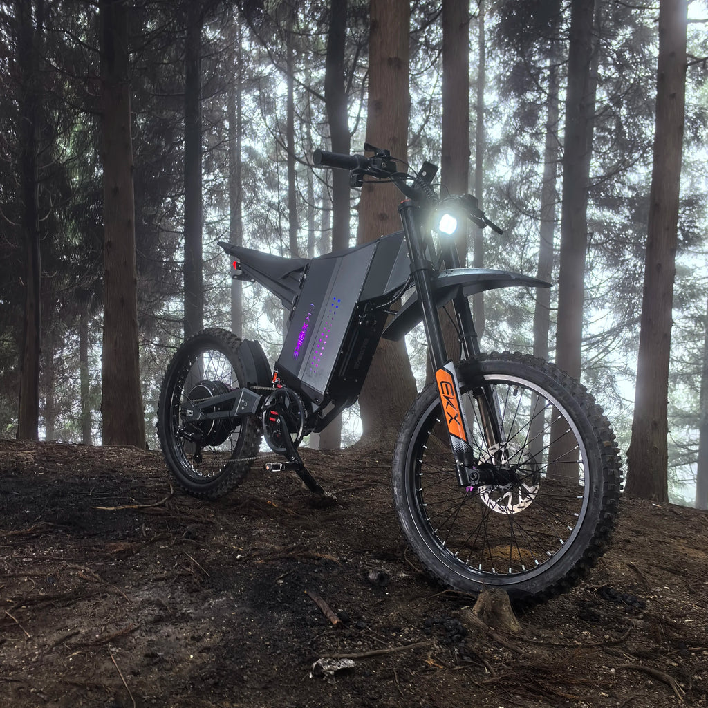 EKXBIKE GTS | 8000W Peak Electric Motorcycle — 85KMH Off-Road Beast
