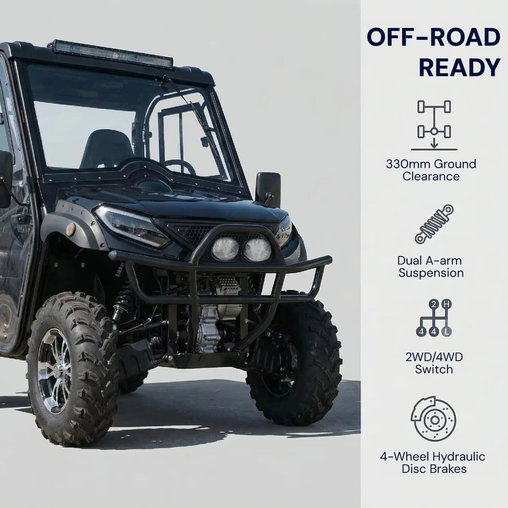 Morbius & Stone Ranger 300 — 4x4 Side-By-Side UTV | 4 Seater