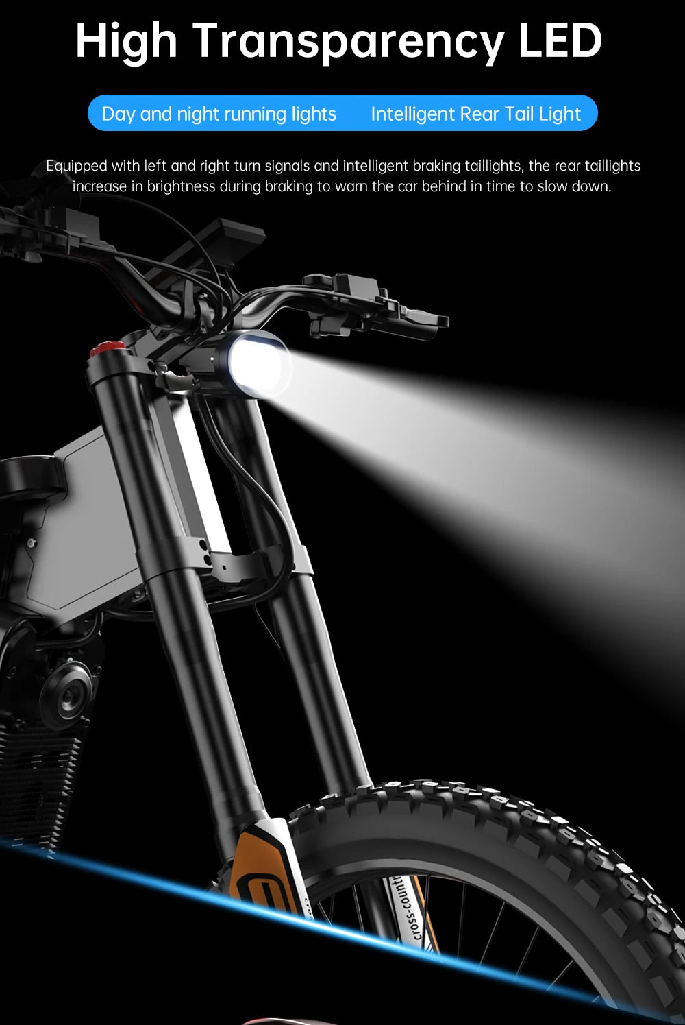 EKX X21 Max | 3000W Electric Off-Road Motorcycle — 85KMH Top Speed