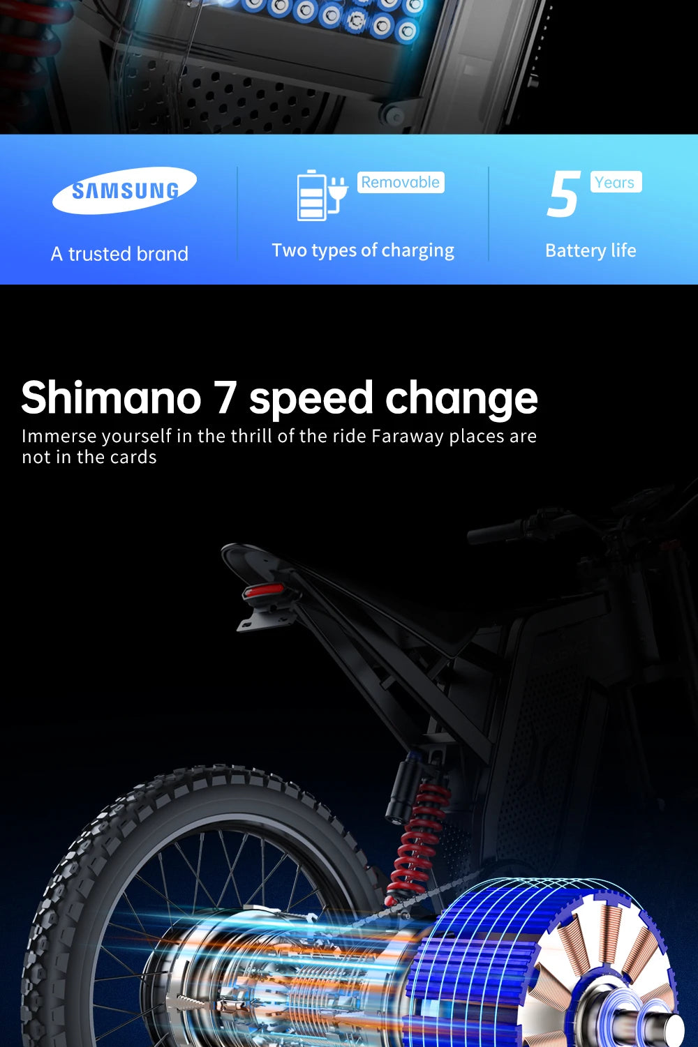 EKX X21 Max | 3000W Electric Off-Road Motorcycle — 85KMH Top Speed